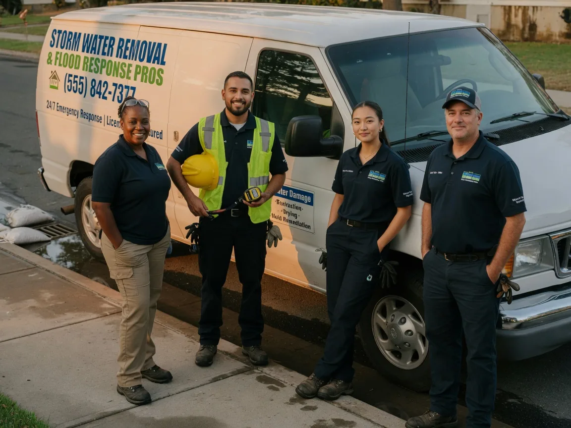 Storm Damage Water Removal company in Oakdale, CA