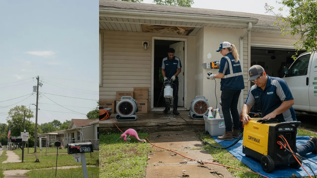Storm Damage Water Removal in Oakdale, CA near me